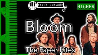 Bloom (HIGHER +3) - The Paper Kites - Piano Karaoke Instrumental
