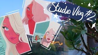 Studio Vlog #2 // Pernille Ørum, few corrupted videos but still wanted to post and Valentines day