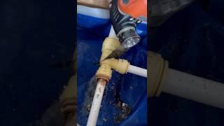 Leaking plastic pipe fitting! #howto #diy #ytool #shortsfeed A#asmr #asmrvideo #subscribe #tools