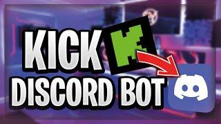 Kick Streaming - Kick Bot für Discord einrichten Tutorial 2023