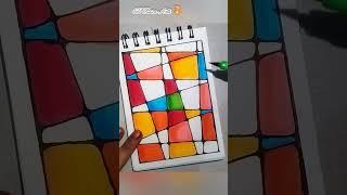 easy drawing, #zentangle #doodle #art #drawing #howtodraw #trending #viralvideo
