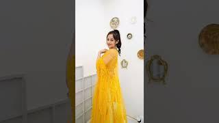 Jannat Zubair  & Mr. Faisu  in Yellow dress || Jannat Zubair yellow outfit with Mr. Faisu same 