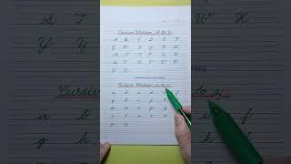 Cursive writing a to z | Cursive abcd | Cursive handwriting practice | Cursive writing abcd #abcd