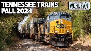 Freight Trains Across Tennessee (Fall 2024)