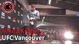 Nikita Krylov Open Workout | UFC Vancouver | Full Video