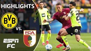  OFFSIDE DRAMA  Borussia Dortmund vs. Augsburg | Bundesliga Highlights | ESPN FC