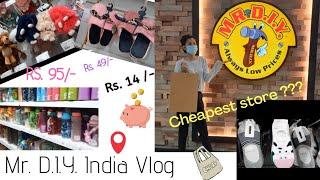 #diy Mr. DIY India | Shop Tour | This Store is Cheaper than Miniso | Vlog | Starting at Rs. 14