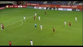 GOLAZO DE LAMINE YAMAL - ESPAÑA vs FRANCIA SUB17 #U17Euro #lamineyamal