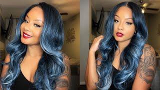 A gorgeous pop of color for fall| ADAMINA Wig| Mane Concept