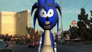 Sanic goes to Las Vegas [Cyber 8 Reupload]