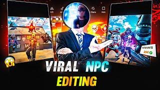 Free fire New Npc Trend | How to Edit free fire New short Video in capcut 