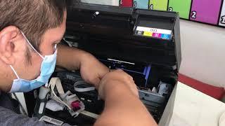 EPSON L3110 PRINTHEAD CLEANING / PRINTING QUALITY PROBLEM / DECLOGGING - EASY WAY (TAGALOG)
