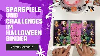 Sparspiele & Challenges | 4. Septemberwoche | Lu und ihr loses Mundwerk | #umschlagmethode