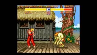 Street Fighter II (SNES) - Ken (Shoryuken only)