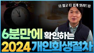 개인회생 절차, 개인회생 기간⏰ 2024년 버전으로 더 빠르고 쉽게 알려드릴게요!