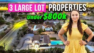 Las Vegas Large Lot Homes Under $800,000