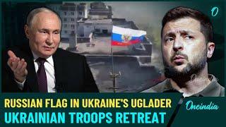 VIDEO| Putin's Prowess Compels Ukrainian Retreat in Ugledar, Russian Flag Raised After Fighting