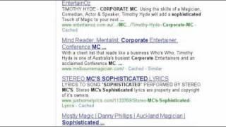 Australian Corporate MC - Timothy Hyde