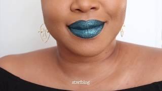 CIATÉ GLITTER FLIP LIPSTICK SWATCHES | MATTE TO GLITTER LIPS | STWFBLOG