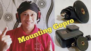 Unboxing Mounting Gopro untuk dipasang di tripot atau monopot agustinus edy purnomo