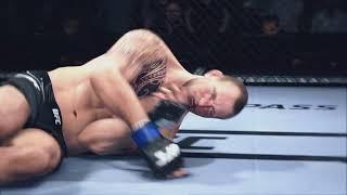 EA SPORTS UFC 4 Eyes on the opponent Almost went into orbit.