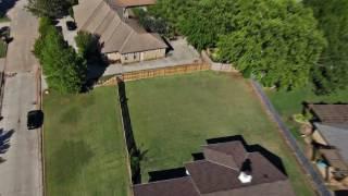 Red River Fence Drone Dive