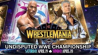 WWE WrestleMania 41 Dream Match Card Winner Predictions | The Rock vs Cody Rhodes