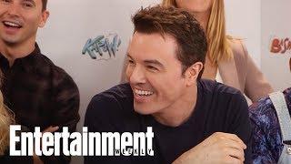 How Seth MacFarlane Got Charlize Theron To Be On 'The Orville' | SDCC 2017 | Entertainment Weekly