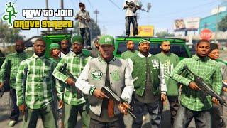 How to Join Grove Street Families Gang in GTA 5! (Secret Gang Missions)