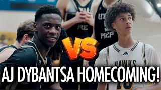 #1 AJ Dybantsa GOES NUTS in Homecoming Game in Boston!