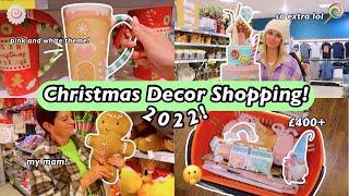 Christmas Decor shop with me for my *FIRST* House 2022!!(hilarious + extra!) | Vlogmas Day 2