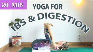 Yoga for Bloated Stomach, IBS, & Digestion  All levels   YogaCandi