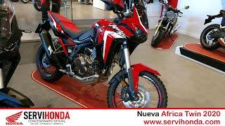 África Twin 2020 1100 Roja, Negra y Blanca en Servihonda