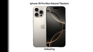 iphone 16 pro max natural titanium