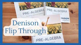 Denison Math  II  Pre-Algebra Flip Through