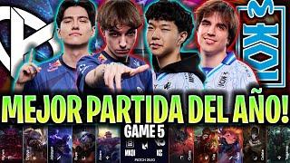 KOI EN LA MEJOR PARTIDA DEL AÑO!EL FINAL MÁS ÉPICO! - KC vs KOI Game 5 LEC 2025 PLAYOFFS KNEKRO