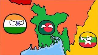 History of Bangladesh countryballs