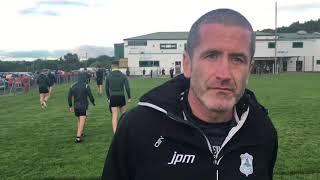 Dungiven manager Stephen O’Neill reaction to their draw with Claudy