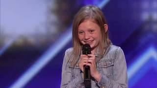 This 12-Year Old Didn't Back Down When Simon Cowell Asked Her to Sing Again Without Music AGT