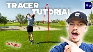 How To Make A Golf Shot Tracer | After Effects Tutorial