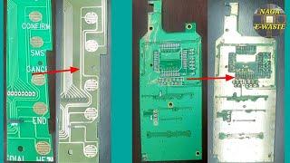 Best way to remove green solder mask from PCB board@naga e-waste.