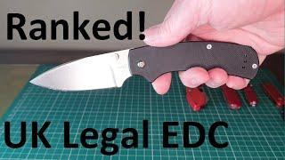 I rank all my UK legal EDC knives.  Spyderco, Real Steel, Boker Plus, Victorinox, Whitby.