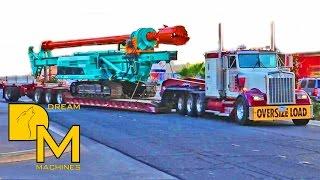 Mega Baumaschinen Messe Conexpo Las Vegas ️ Schwertransporte nonstop Ganz nah bei Supertrucks