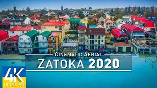 【4K】️ Zatoka from Above - The Black Sea of UKRAINE 2020 | Autumn Day | Cinematic Aerial Film