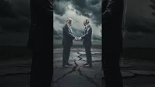 Trump vs Putin: The Shaking Hands of Power – Unity or a Silent War?  #trump #putin #donaldtrump