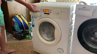 BEKO WMB DESTRUCTION HITTING GLASS SMASHING JUMPING SERVICE MODE 8