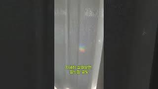 무지개가 실내에 뜬다고 진짜?? 왜?? 윙스의 미라클!!!경험해보실래요?