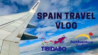 PortAventura World & Tibidabo - Spain Travel Vlog August 2021