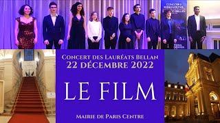 CONCERT DES LAUREATS DU CONCOURS BELLAN - 22 décembre 2022 - Mairie de Paris Centre