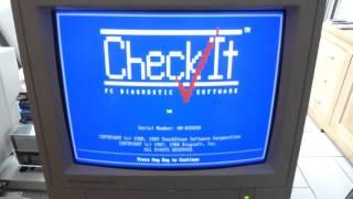 Commodore PC30-III - Booting at 6 MHz